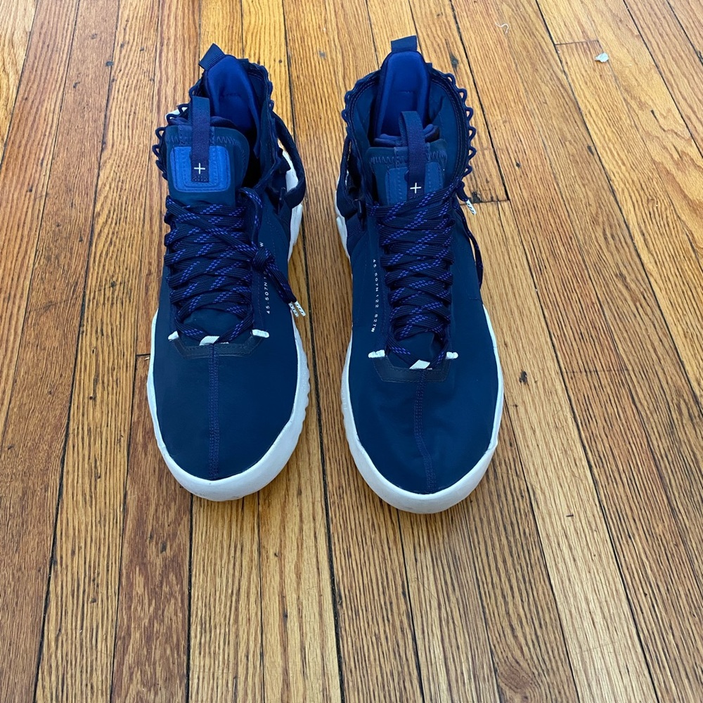 Nike Jordan Proto-React Navy Blue Basketball Shoes BV1654-400 Mens Size 14